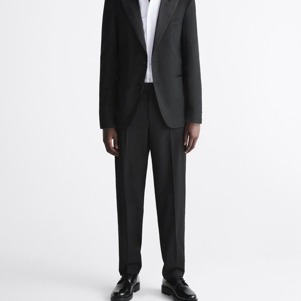 Brand New With Tags Zara Tuxedo Jacket and Trousers size 42 and 34